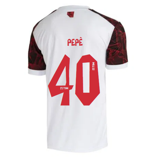 2021/22 Flamengo Away Kit Soccer Jersey PEPÊ #40